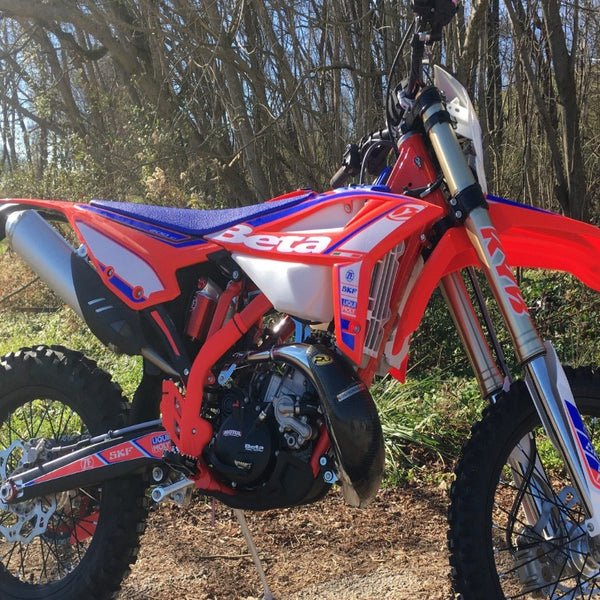 P3 Carbon Fiber Pipe Guard For Beta | 109064 - MojoMotoSport.com