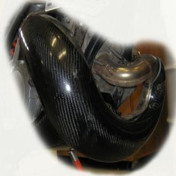 P3 Carbon Fiber Pipe Guard For FMF Pipes | 104064 - MojoMotoSport.com
