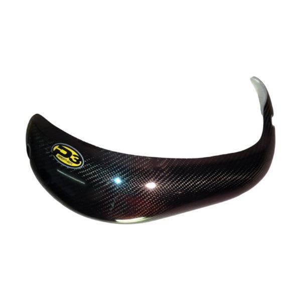 P3 Carbon Fiber Pipe Guard For Gnarly Pipe | 101042 - MojoMotoSport.com