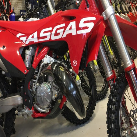 P3 Carbon Fiber Pipe Guard For KTM/ HUS/GASGAS | 101049 - MojoMotoSport.com