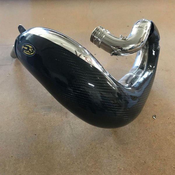 P3 Carbon Fiber Pipe Guard For KTM/HUS | 101066 - PC - MojoMotoSport.com