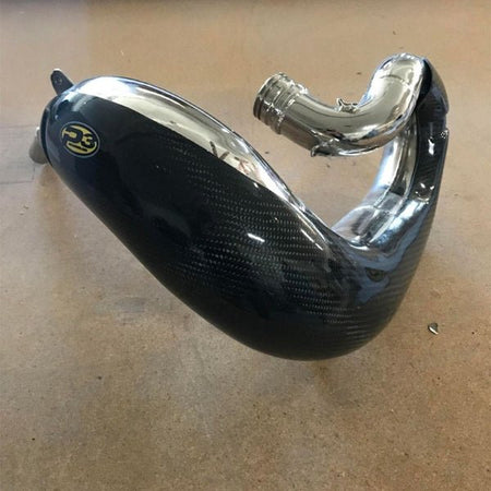 P3 Carbon Fiber Pipe Guard For KTM/HUS | 101066 - PC - MojoMotoSport.com