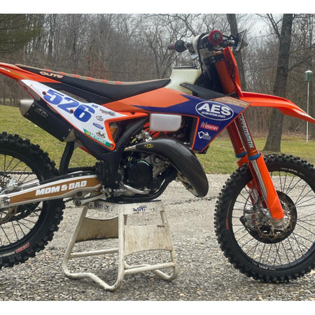 P3 Carbon Fiber Pipe Guard KTM/ HUS | 101051 - MojoMotoSport.com