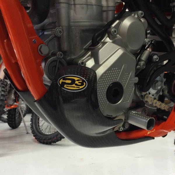 P3 Carbon Fiber Skid Plate | 301093 - MojoMotoSport.com