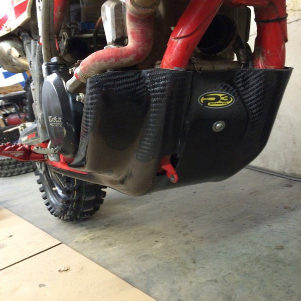 P3 Carbon Fiber Skid Plate | 309060 - MojoMotoSport.com