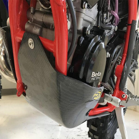 P3 Carbon Fiber Skid Plate For Beta | 309062 - MojoMotoSport.com