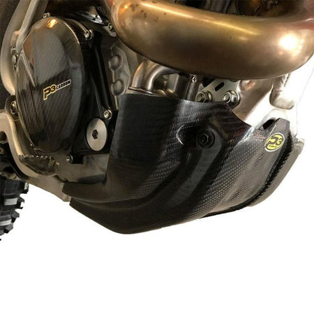 P3 Carbon Fiber Skid Plate For Honda | 305074 - MojoMotoSport.com
