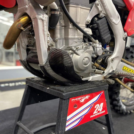 P3 Carbon Fiber Skid Plate For Honda | 305075 - MojoMotoSport.com