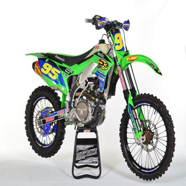 P3 Carbon Fiber Skid Plate For Kawasaki KX450F (16 - 18) | 306071 - MojoMotoSport.com