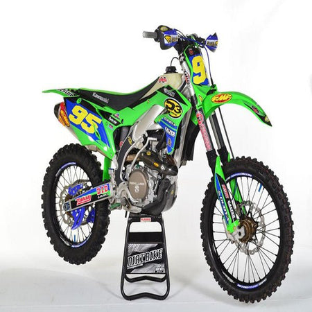 P3 Carbon Fiber Skid Plate For Kawasaki KX450F (16 - 18) | 306071 - MojoMotoSport.com