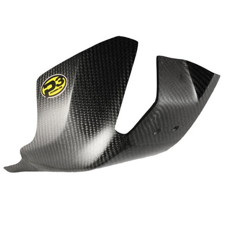 P3 Carbon Fiber Skid Plate For KTM/GasGas/ HUS | 301066W - MojoMotoSport.com
