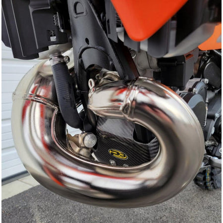 P3 Carbon Fiber Skid Plate For KTM/HUS | 301083 - MojoMotoSport.com
