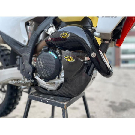 P3 Carbon Fiber Skid Plate For KTM/HUS | 301094 - MojoMotoSport.com