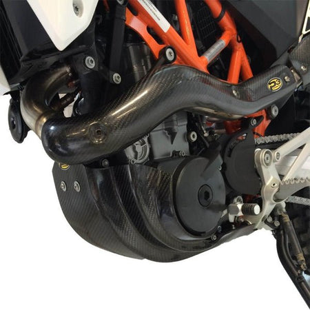 P3 Carbon Fiber Skid Plate For KTM/HUS/GasGas | 301080 - MojoMotoSport.com
