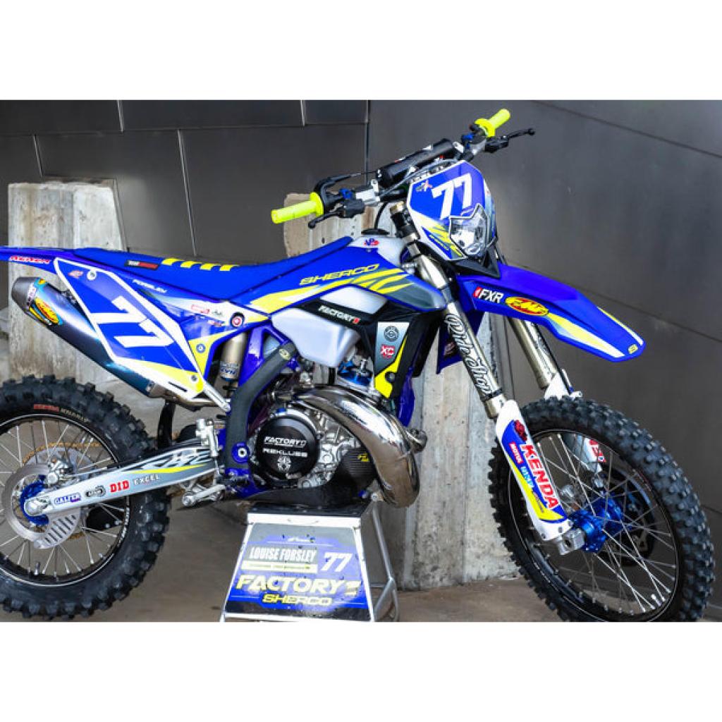 P3 Carbon Fiber Skid Plate For Sherco | 304561 - MojoMotoSport.com