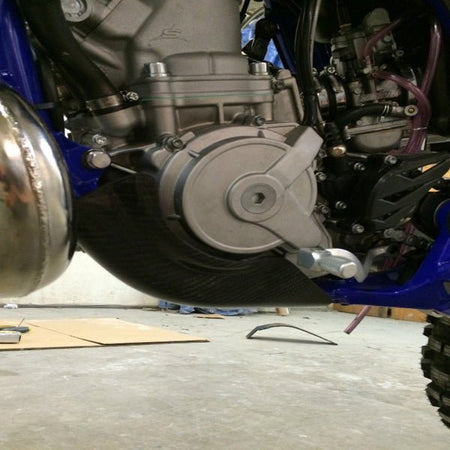 P3 Carbon Fiber Skid Plate For Sherco SE250/ SE300 (14 - 19) | 304560 - MojoMotoSport.com