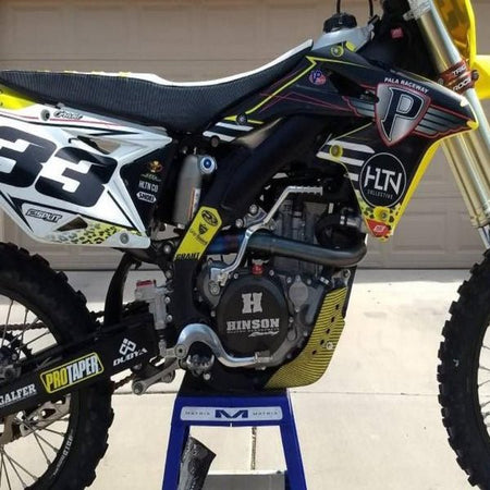 P3 Carbon Fiber Skid Plate For Suz RMZ450 (08 - 17) | 308071 - MojoMotoSport.com