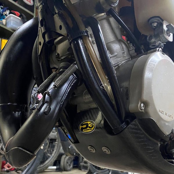 P3 Carbon Fiber Skid Plate For YAM YZ85 (19 - 23) | 307030 - MojoMotoSport.com
