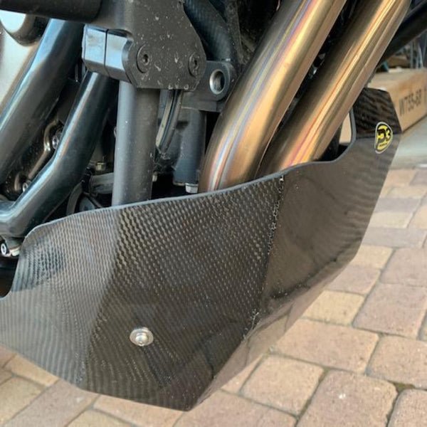 P3 Carbon Fiber Skid Plate For Yamaha Tenere 700 (19 - 22) | 307090 - MojoMotoSport.com