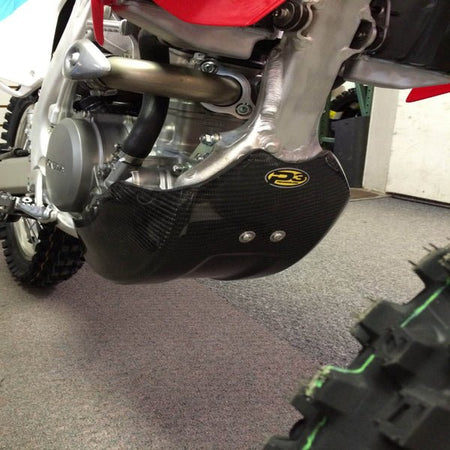P3 Carbon Fiber Skid Plate Honda CRF250R (10 - 17) | 305052 - MojoMotoSport.com
