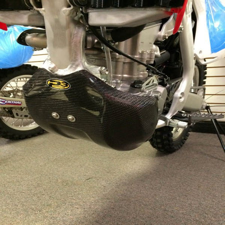 P3 Carbon Fiber Skid Plate Honda CRF250R (10 - 17) | 305052 - MojoMotoSport.com
