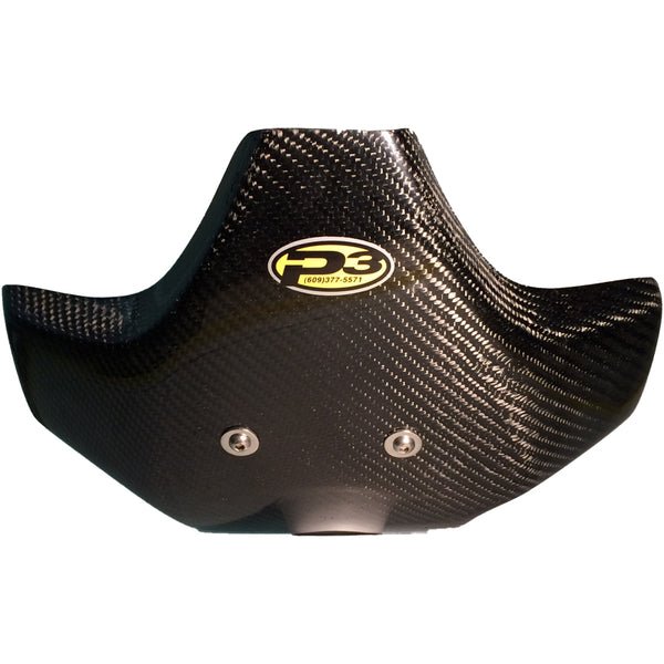 P3 Carbon Fiber Skid Plate Honda CRF250X (04 - 17) | 305051 - MojoMotoSport.com