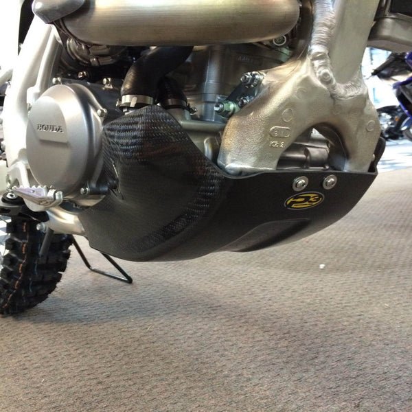 P3 Carbon Fiber Skid Plate Honda CRF450R (09 - 16) | 305072 - MojoMotoSport.com