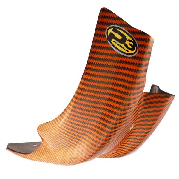P3 Carbon Fiber Skid Plate HUS & KTM | 301077 - ORG - MojoMotoSport.com
