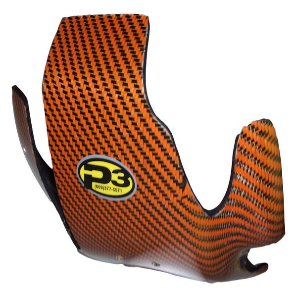 P3 Carbon Fiber Skid Plate KTM (11 - 16) | 301061 - MojoMotoSport.com
