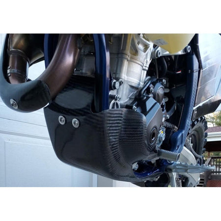 P3 Carbon Fiber Skid Plate KTM & HUS | 301090 - ORG - MojoMotoSport.com