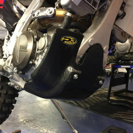 P3 Carbon Fiber Skid Plate YAM | 307052 - MojoMotoSport.com