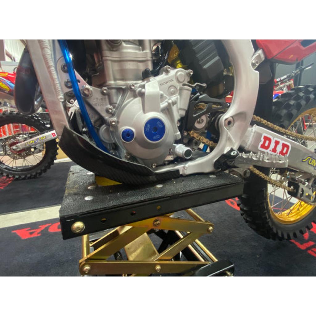 P3 SKID PLATE CARBON FIBER Honda CRF250 R/RX (22 - 23) | 305076 - MojoMotoSport.com