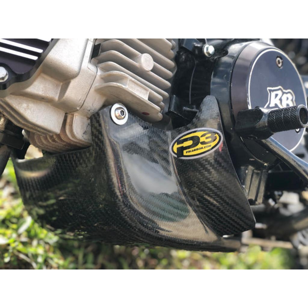 P3 Skid Plate For KAW/SUZ (02 - 23) | 306010 - MojoMotoSport.com