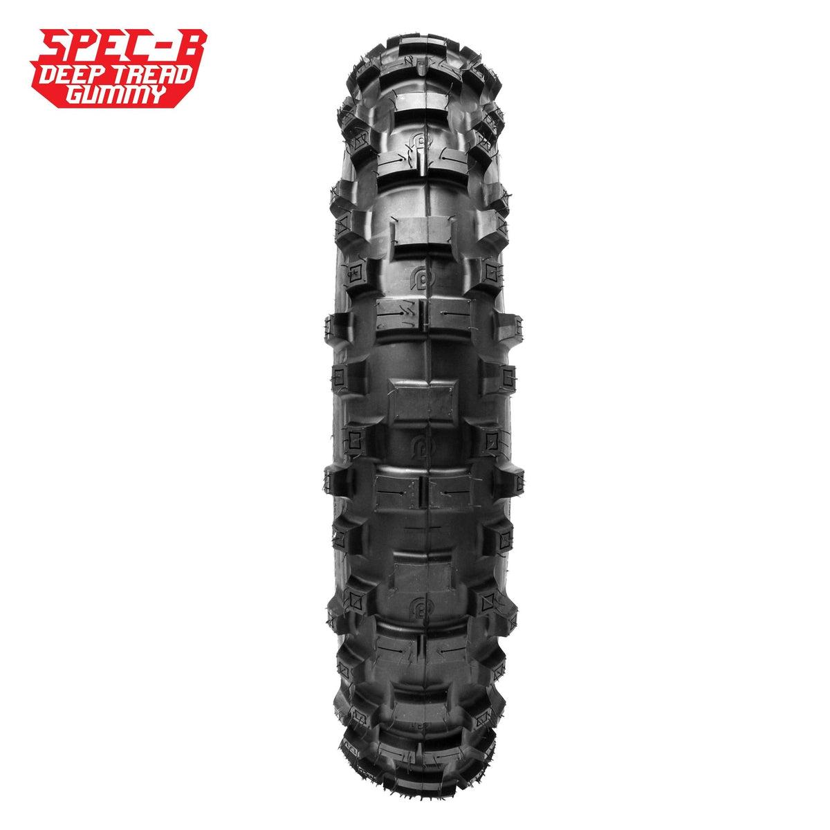 Plews Tyres EN1 "Tough One" SPEC - B Deep Tread Hard Enduro Gummy Tire - MojoMotoSport.com