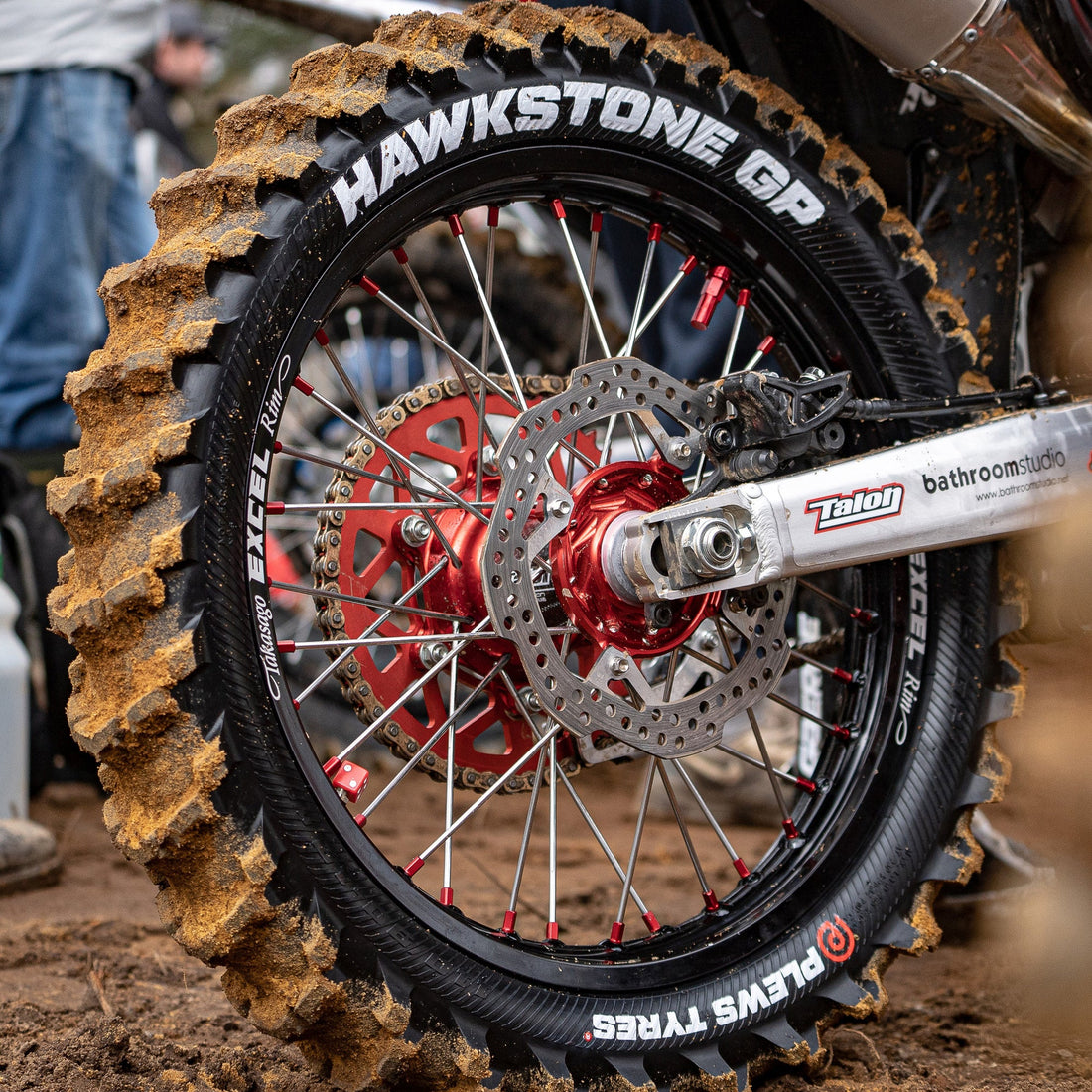 Plews Tyres MX1 Hawkstone GP Sand/Mud Paddle Tires