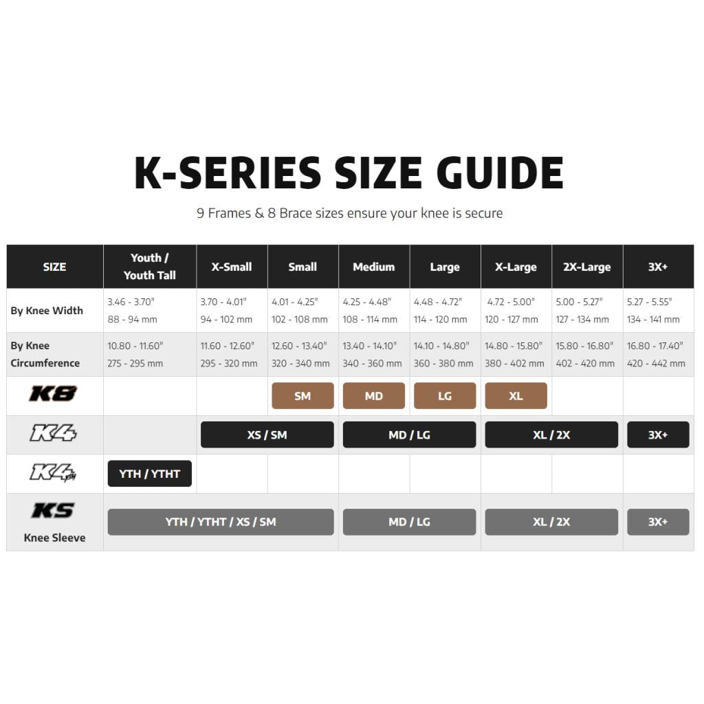 POD K4 2.0 Youth Impact Modified Knee Braces - MojoMotoSport.com