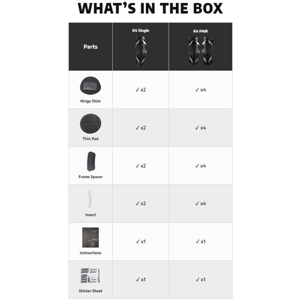 POD K8 2.0 Forged Carbon Knee Braces - MojoMotoSport.com