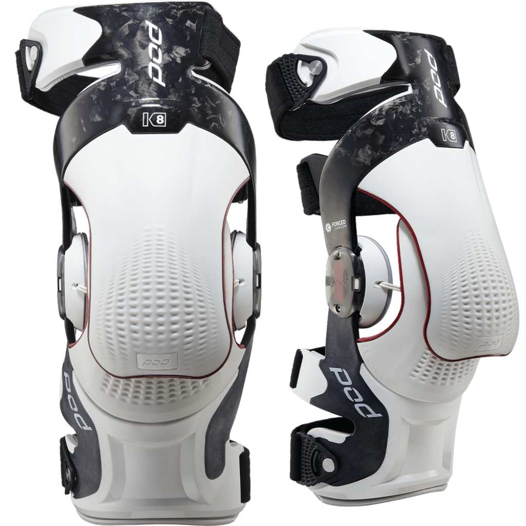 POD K8 3.0 Forged Carbon Knee Braces - MojoMotoSport.com