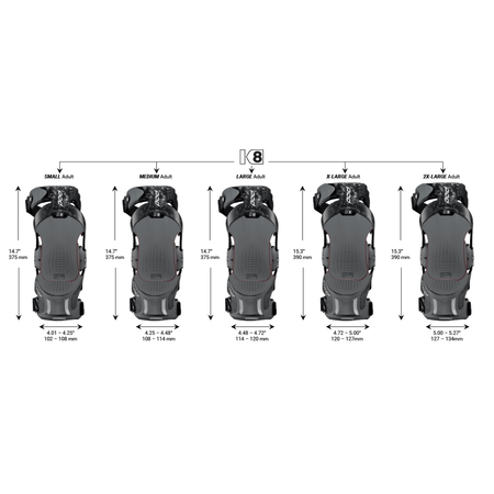 POD K8 3.0 Forged Carbon Knee Braces - MojoMotoSport.com