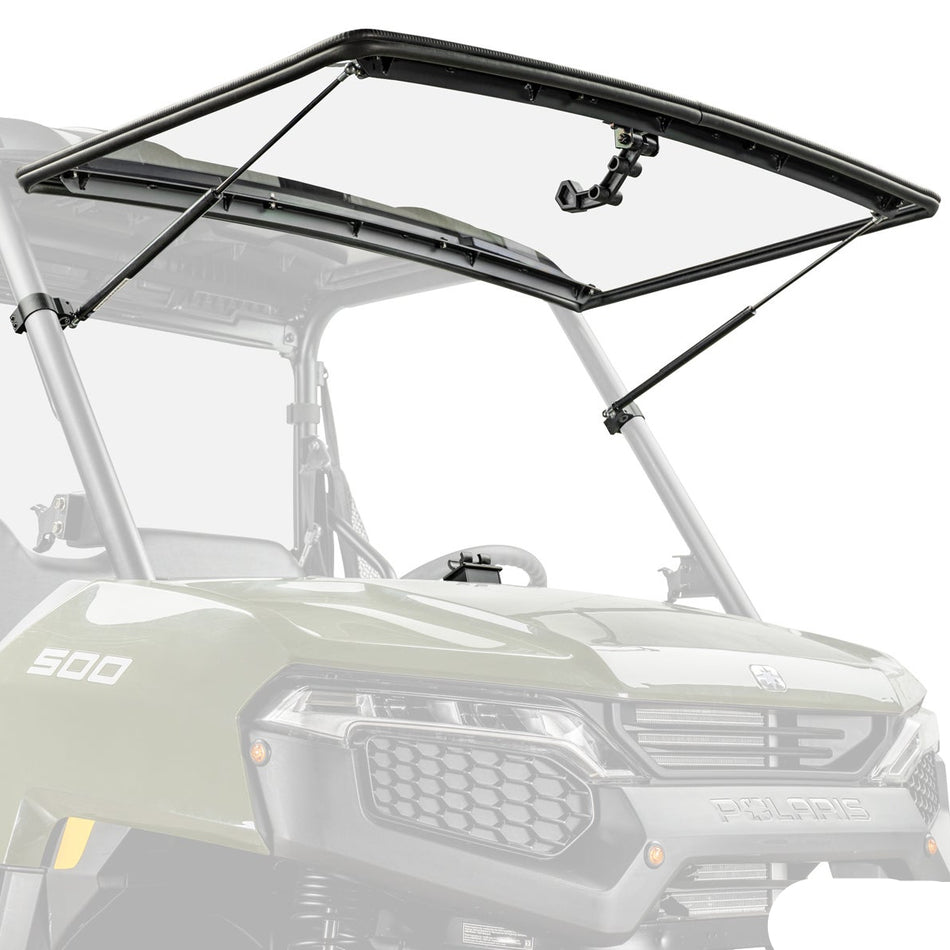 SuperATV Polaris Ranger 500 Scratch-Resistant Flip Windshield (2026+)