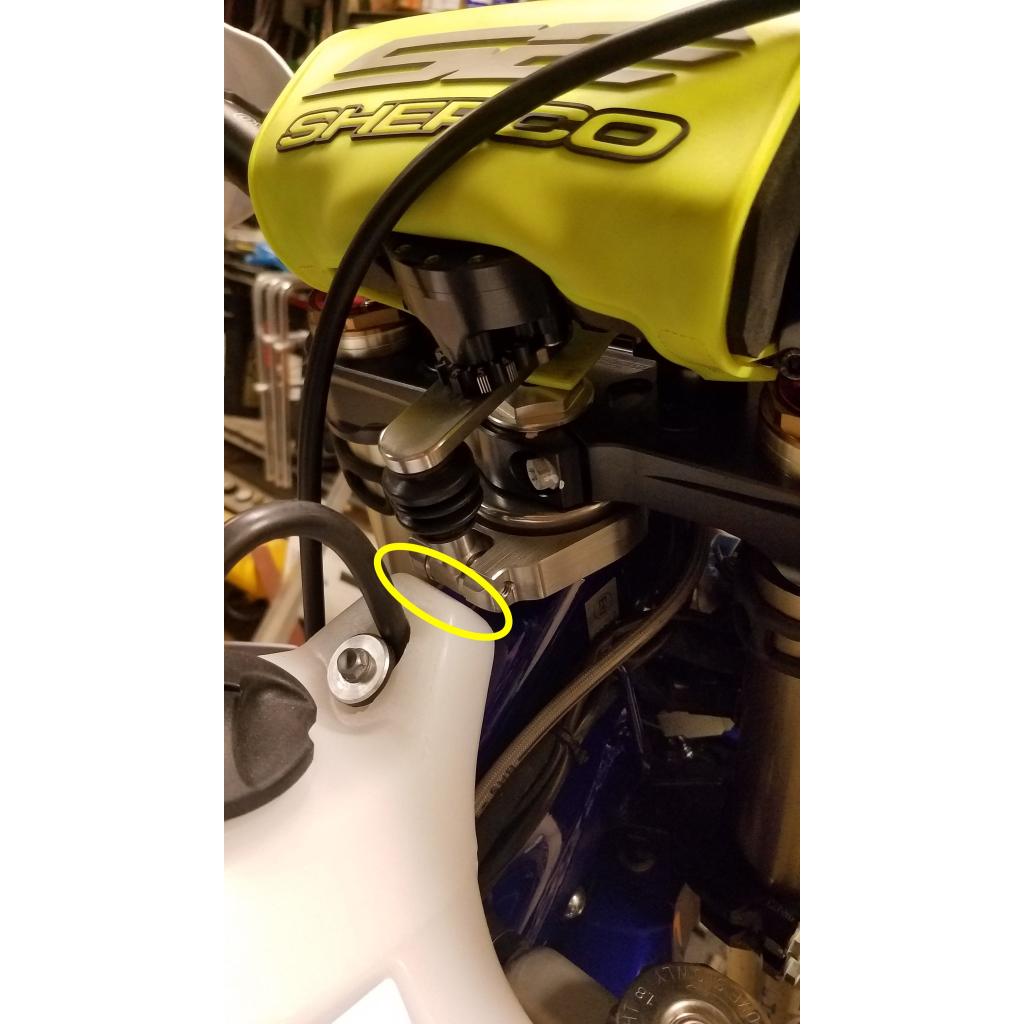 Precision 1 - 1/8 Bar Complete Parabolic Damper Sherco | PDS1C - 4301 - MojoMotoSport.com