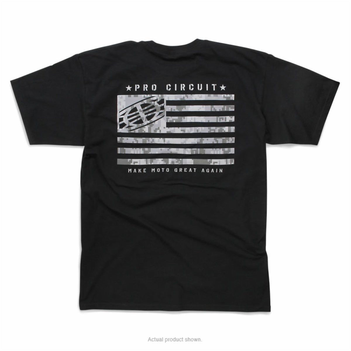 Pro Circuit 20 Flag T-Shirt - Black | 6411810 - MojoMotoSport.com