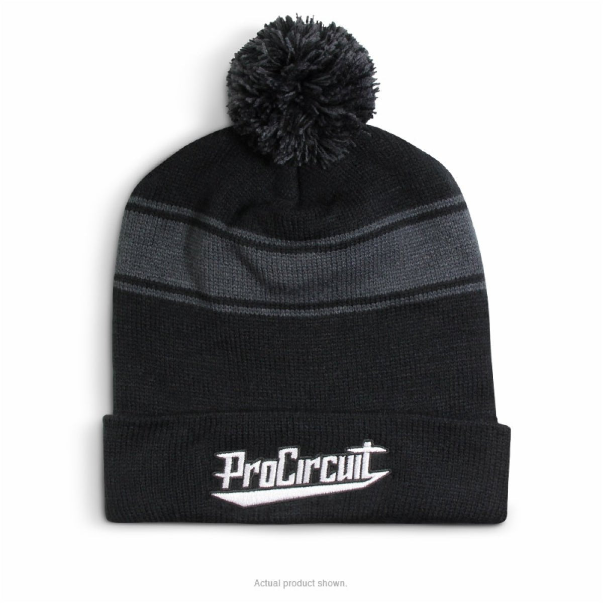 Pro Circuit Beanie - Charcoal/Black/Gray | 68100 - MojoMotoSport.com