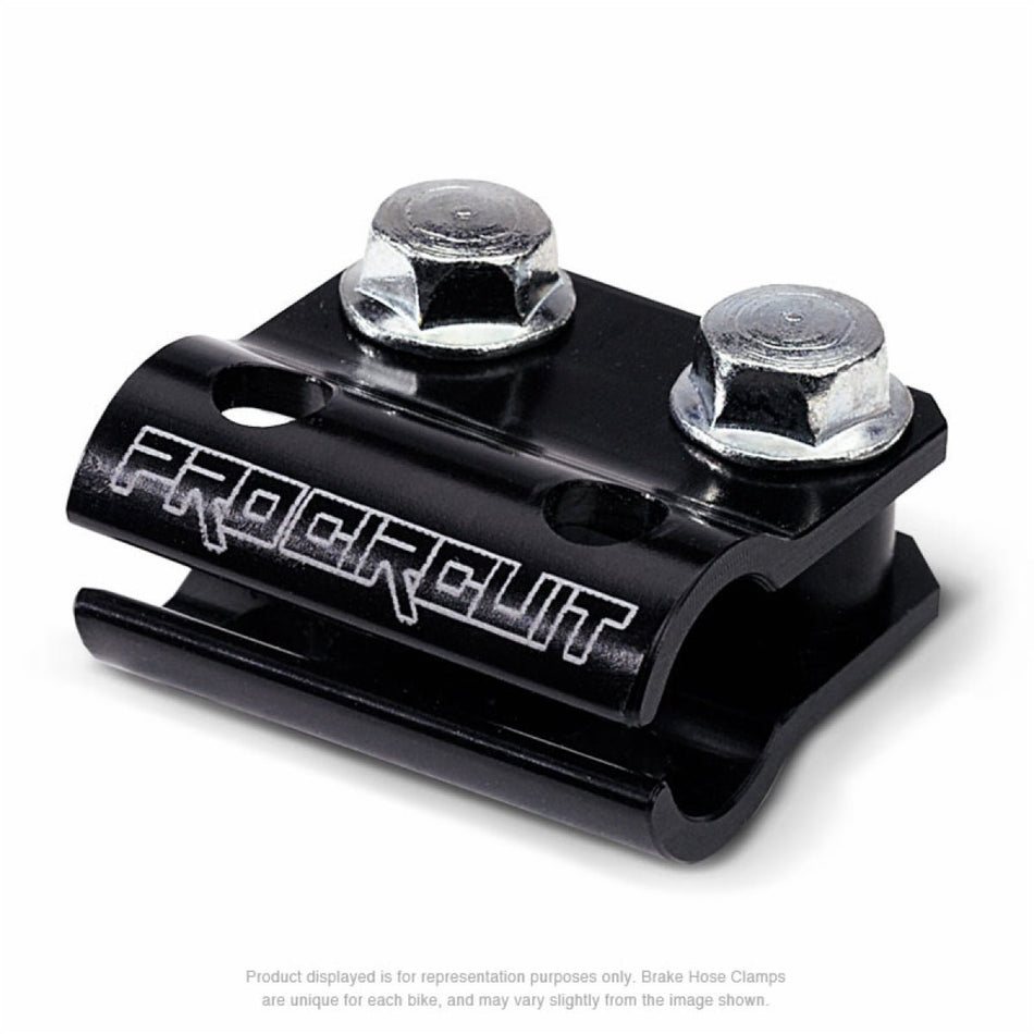 Pro Circuit Brake Hose Clamp - Yamaha | PC4014 - 0001 - MojoMotoSport.com