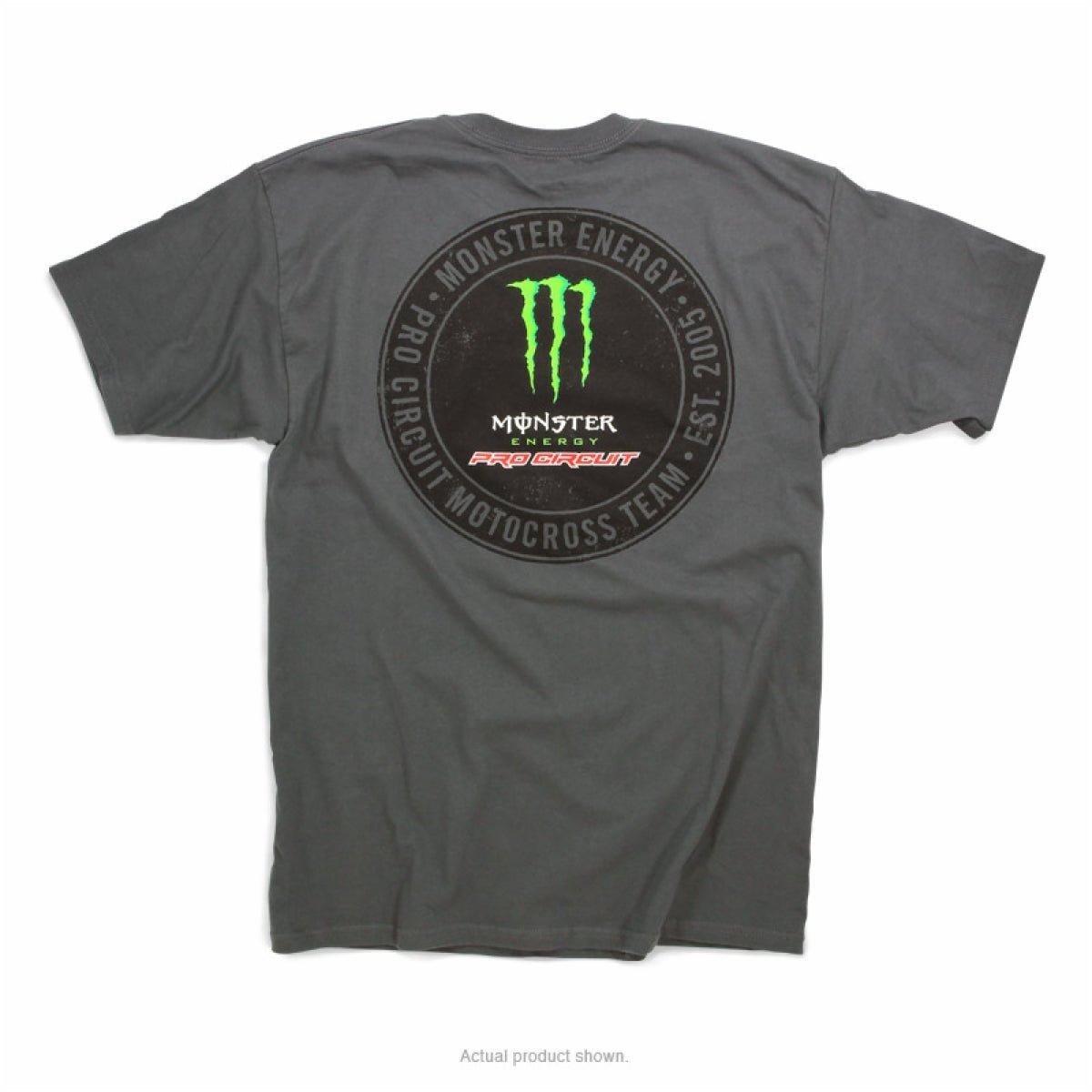 Pro Circuit Patch T-Shirt - Charcoal Gray | 6411560 - MojoMotoSport.com