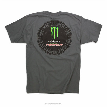 Pro Circuit Patch T-Shirt - Charcoal Gray | 6411560 - MojoMotoSport.com
