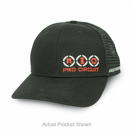Pro Circuit Pro Circuit Service Hat - Black - One Size | 6722113 - MojoMotoSport.com