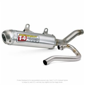 Pro Circuit T - 4 Exhaust System w/Spark Arrestor For Polaris Ranger RZR 170 (10 - 14) | 4QP10170 - MojoMotoSport.com