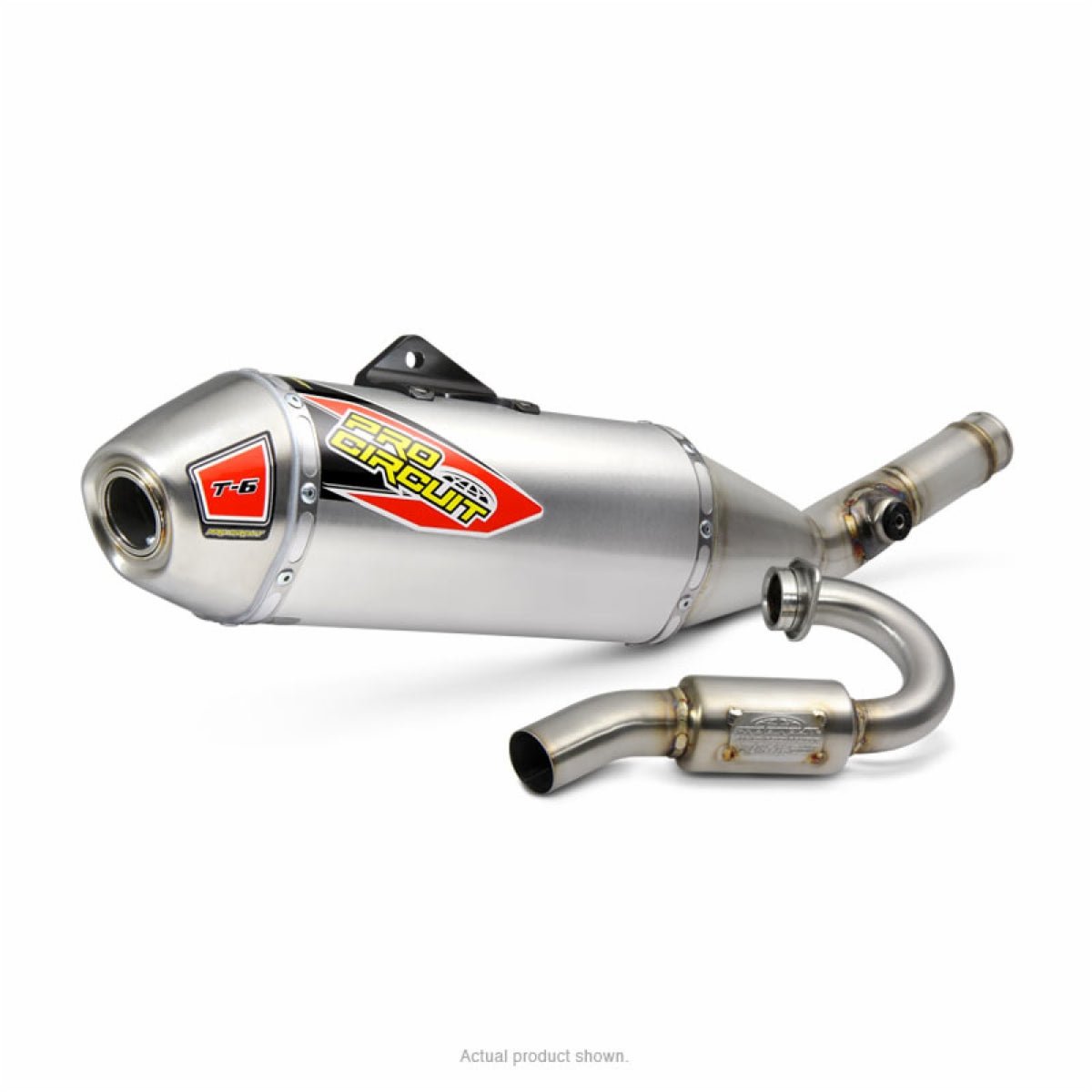Pro Circuit T - 6 Complete Stainless Steel Exhaust System - Kawasaki KX250 2017 - 2019 | 0121725G - MojoMotoSport.com