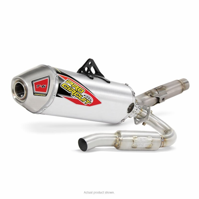 Pro Circuit T - 6 JCR Replica Exhaust System 2005 - 18 Honda CR450X | 0111345GX - MojoMotoSport.com